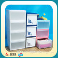 Colorful cartoon printing cheap baby plastic storage drawer cabinet